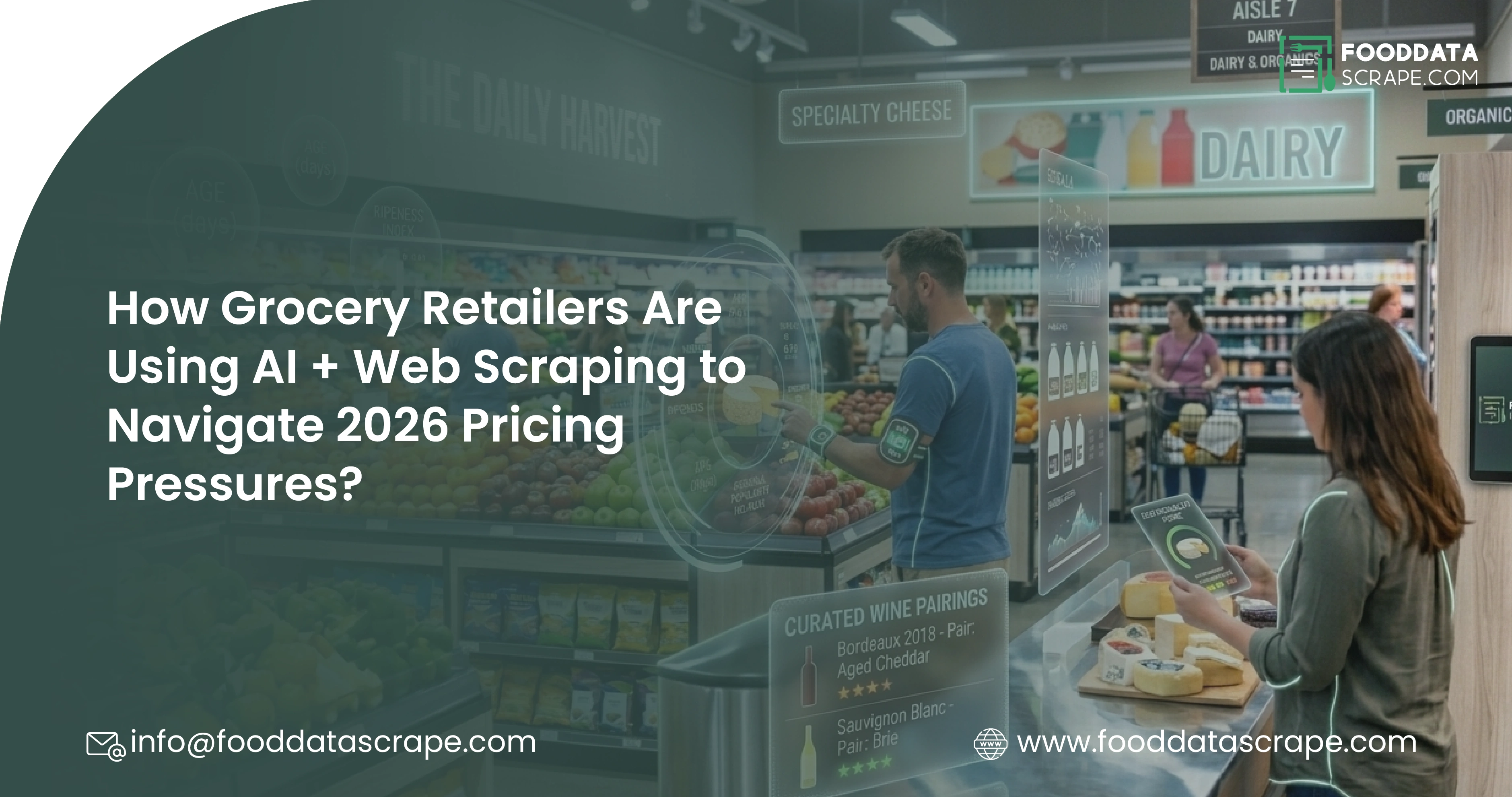 How Grocery Retailers Are Using AI + Web Scraping to Navigate 2026 Pricing Pressures?